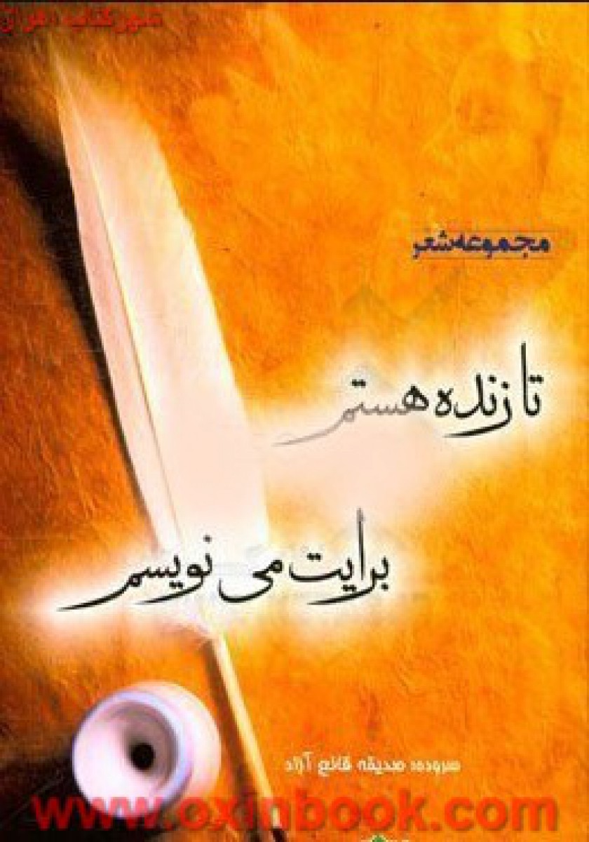 تا زنده هستم برایت می نویسم جلد دوم / صدیقه قانع آزاد / نشر معتبر